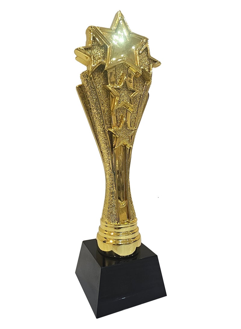 28cm, 1KG Affordable Premium Gold-Plated Champion Trophy, Rewards, Winning Prizes, Competitions Ceremony Parties Favor, Best Award for Winners - Image 1