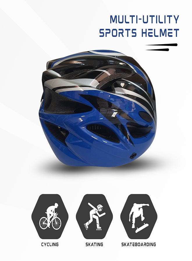 ENDLESS  EL1051 Cycle and Skates Helmet with Adjustable Strap and Comfortable Inner Cushioning – Designed for Adults, Women, and Men – Durable Polycarbonate and EPS Construction  - Image 2