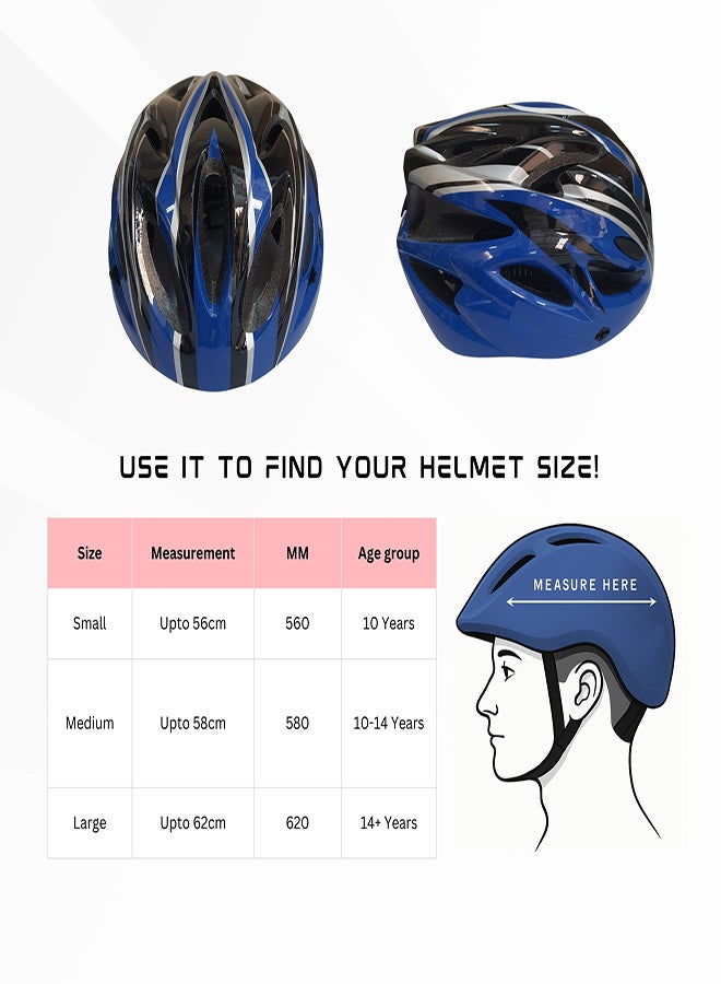 ENDLESS  EL1051 Cycle and Skates Helmet with Adjustable Strap and Comfortable Inner Cushioning – Designed for Adults, Women, and Men – Durable Polycarbonate and EPS Construction  - Image 4