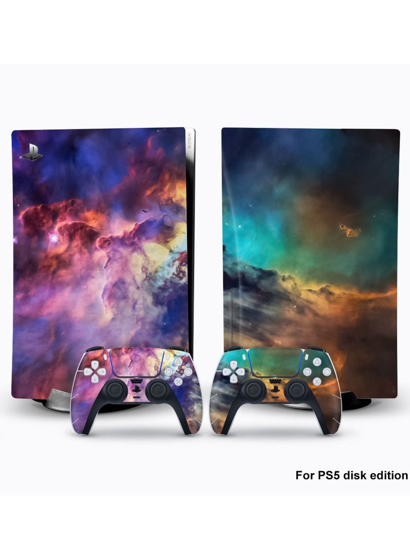 NIBEMINENT Suitable for PS5 Optical Drive Version Game Console Protector Sticker  - Image 1
