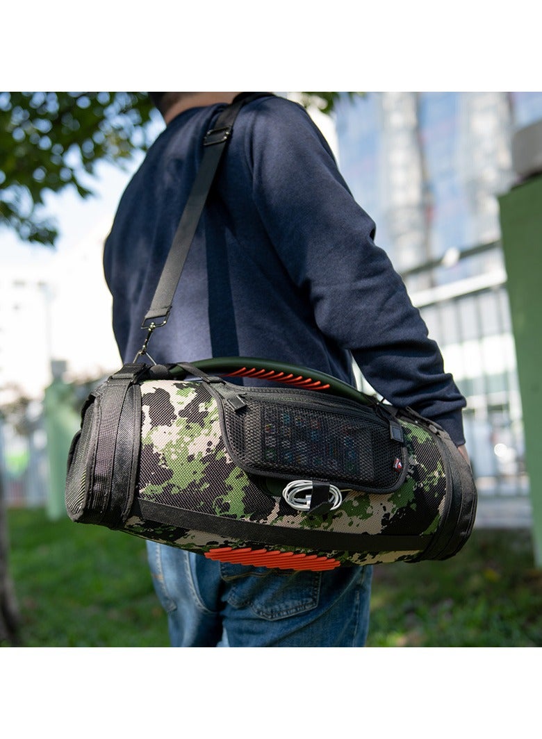 Suitable for JBL Boombox 3rd generation crossbody shoulder strap bluetooth speaker sleeve audio storage case - Image 4