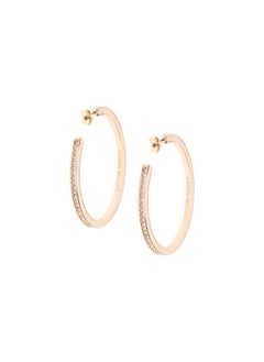 Karen Millen Large Crystal Hoop Earring  - Image 2