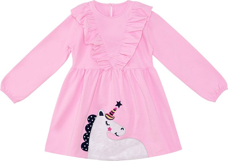 Denokids Ruffled Unicorn Dress  - Image 3