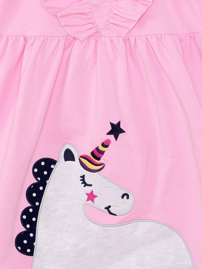 Denokids Ruffled Unicorn Dress  - Image 5