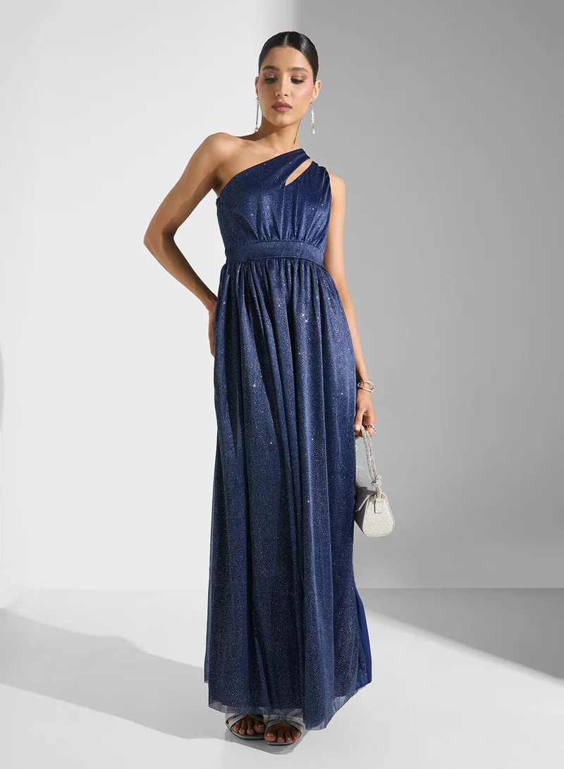 Ella Limited Edition  One Shoulder Shimmer  Dress for Women | Best Price UAE