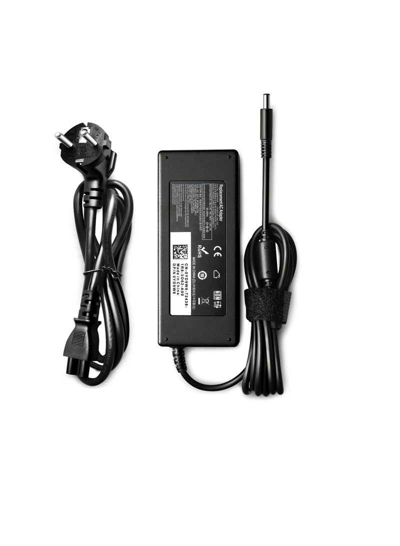 Terabyte REPLACEMENT Dell  AC ADAPTER 19.5V 4.62A 90W LATITUDE E5420 E5500 E5510 E5520 E6120 E6220 E6240 MAINS CHARGER POWER SUPPLY UNIT PSU - Image 1
