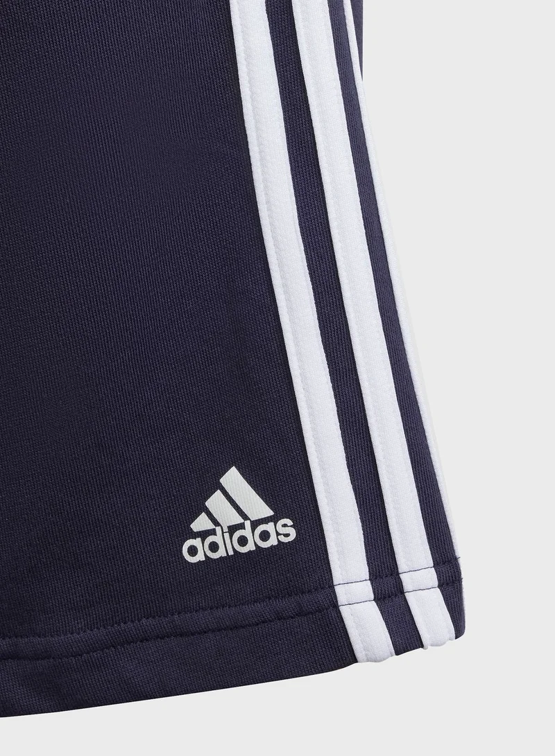 adidas 3 خطوط متماسكة السراويل