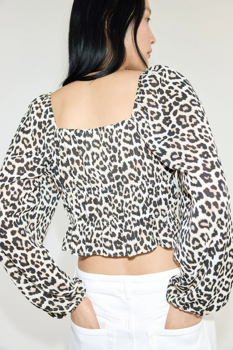 H&M Crinkled blouse
