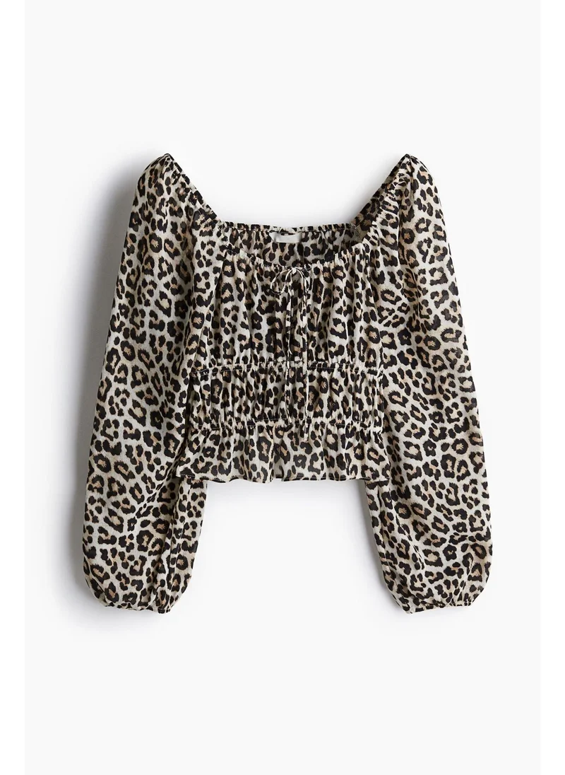 H&M Crinkled blouse