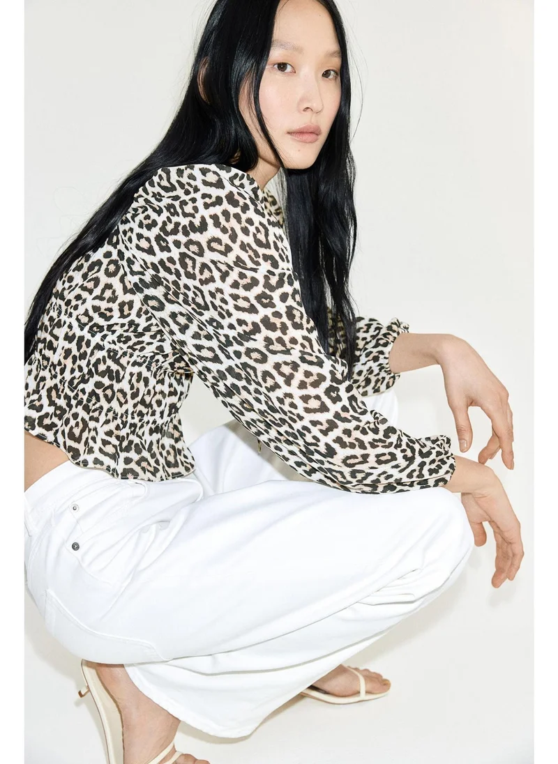 H&M Crinkled blouse