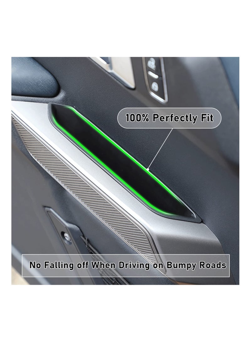 SOLARAE 2PCS Door Side Storage Box Handle Container Compatible with Ford Bronco 2021 2022 Car Interior Accessories Front Door Side Armrest Phone Pocket Organizer - Image 5