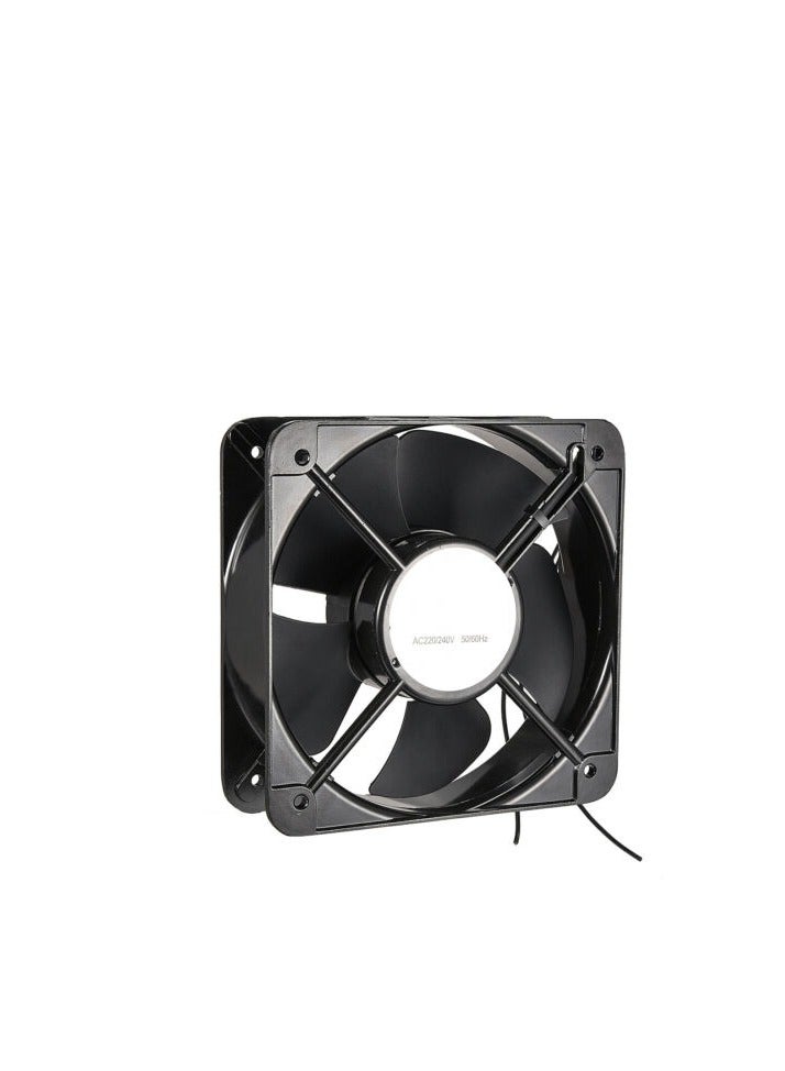 لمروحة تبريد 200X200X60MM 220/240V 0.45A 65W 2300RPM 350CFM 200X200X60MM 2 سلك 