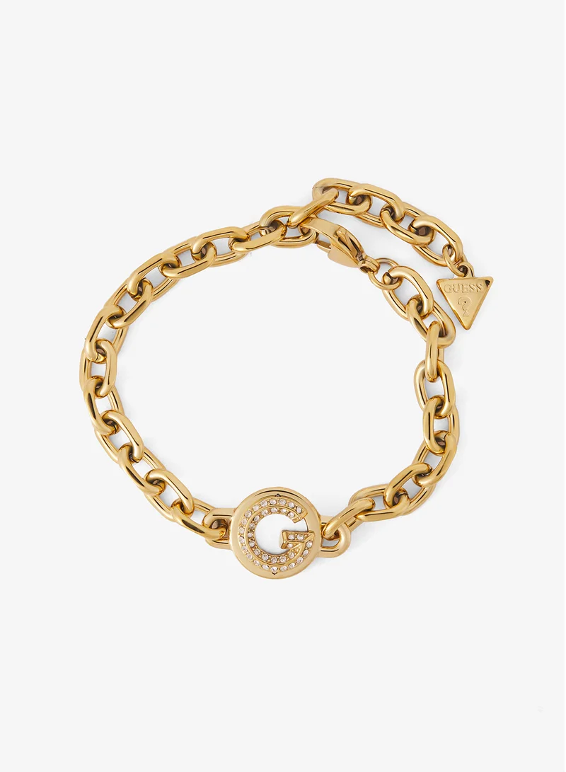 GUESS G Crystal Logo Bracelet