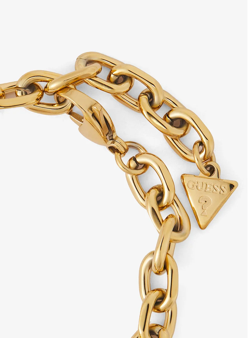 GUESS G Crystal Logo Bracelet
