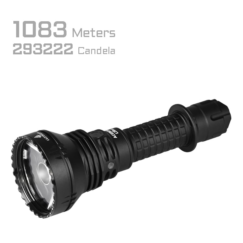 ACEBEAM L19 2.0 LED Flashlight, 2200 Lumens Tactical Light, 1083m Beam, USB-C Rechargeable Searchlight for Law Enforcement, Camping, Rescue - Image 1