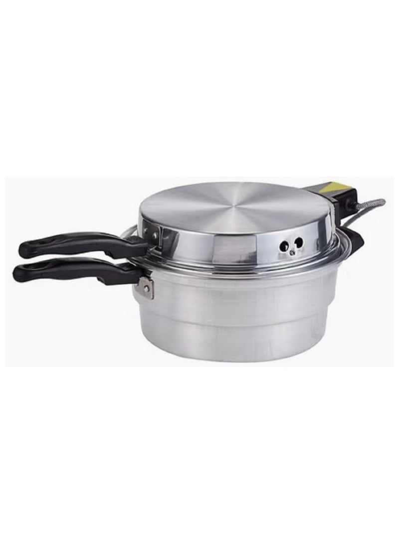 سونكس فرن كهربائي صغير من الألومنيوم-خبز ، بيتزا ، خمير ، وصانع خبز مسطح لبناني / ماكينة خبز خمير عربية ساخنة متعددة الأغراض " 28 سم - Image 2