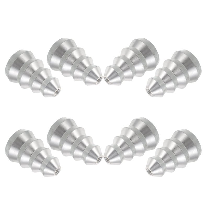 8pcs Aluminium Candle Cups - M6x1mm Tea Light Candle Jar Cups Stabilizer - Reusable Candlestick Inserts Holder Fitting For Craft Project - Image 3