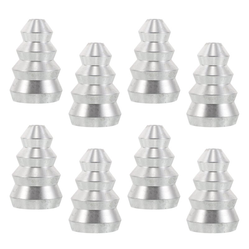 8pcs Aluminium Candle Cups - M6x1mm Tea Light Candle Jar Cups Stabilizer - Reusable Candlestick Inserts Holder Fitting For Craft Project - Image 4
