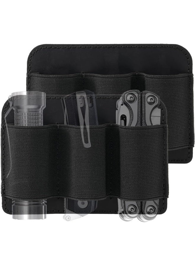 VIPERADE PL6 Tactical Modular Organizer, EDC Elastic Organizer Holder, EDC Insert Pouch Panel Hook Backed Accessories Holder, EDC Organizer Attachment for Backpack, Tactical Vest, EDC Bag - Image 1