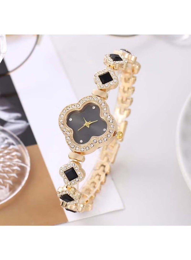 Haoyou 4 Pcs Women Wrist Watches Set,Unique Women Gift,Leisure Versatile Watch - Image 5