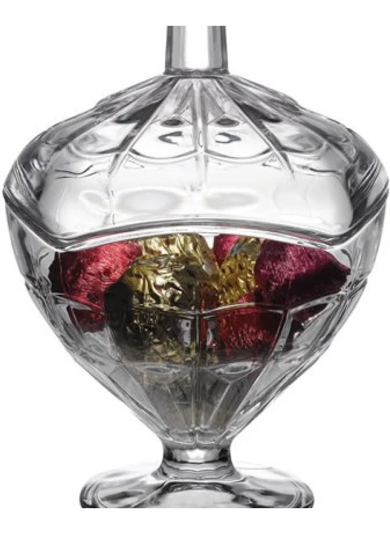 Paşabahçe Glory 2 Pieces Glass Sugar Bowl 98585