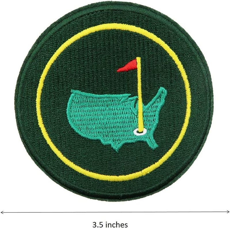 Rockapatch Golf Bag Accessories, Golf Embroidered Iron On Patches Golf Shirt Bag Hats DIY - Image 3