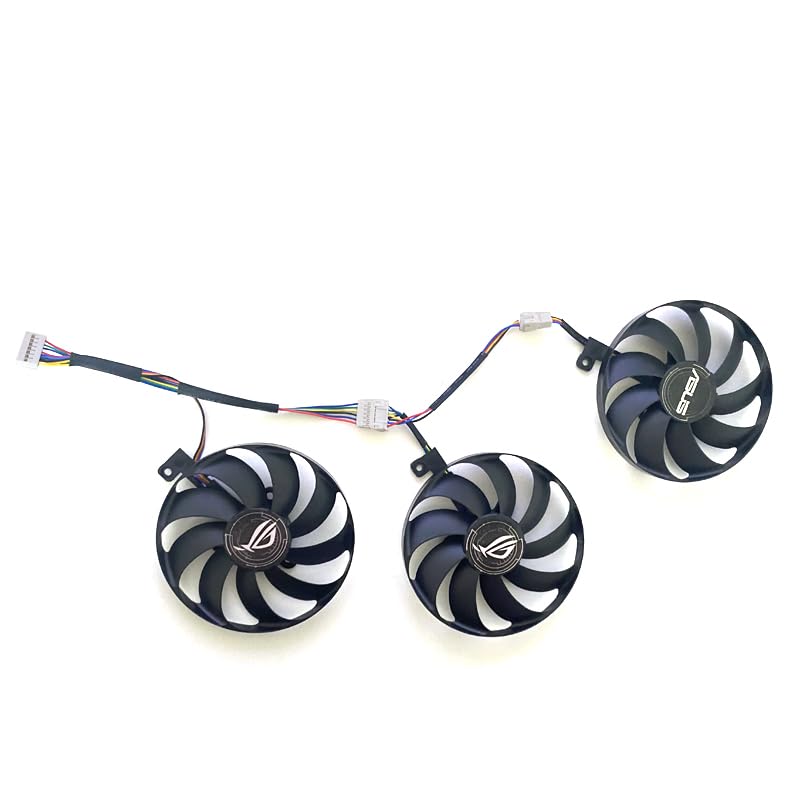 87MM T129215SU for ASUS RTX2070 ROG Strix for GeForce RTX 2060 Super 2080 Ti or RX 5600 XT 5700XT Fans 7PIN RTX2060 GPU Laptop Parts(4pin) - Image 4