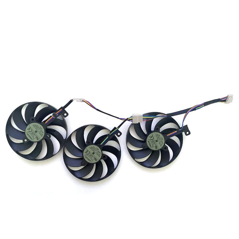 87MM T129215SU for ASUS RTX2070 ROG Strix for GeForce RTX 2060 Super 2080 Ti or RX 5600 XT 5700XT Fans 7PIN RTX2060 GPU Laptop Parts(4pin) - Image 3