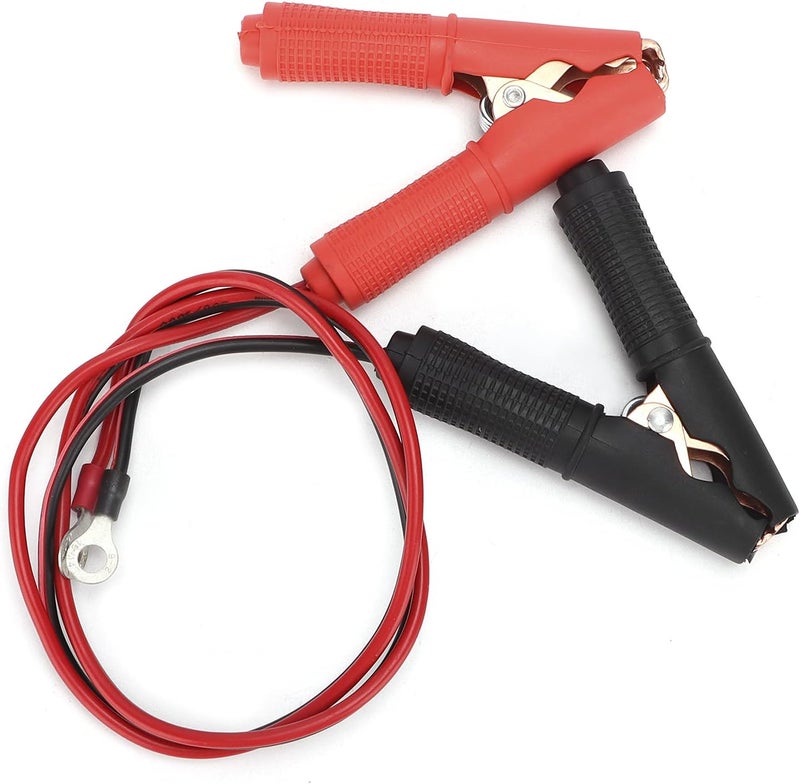 Battery Clamp Cable, Standard Specification Rubber + Metal Power Inverter Cable Hold Tightly 30A for Power Inverter Audio Equipment for Auto Parts - Image 1
