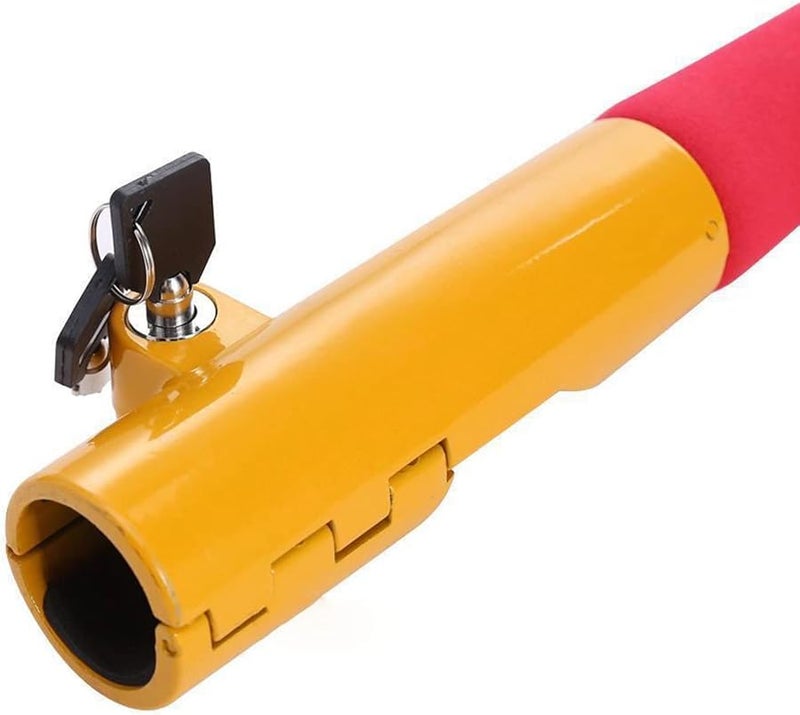 قفل عجلة القيادة الثقيل المضاد للسرقة، جهاز أمان للسيارة والشاحنة والمركبة - Image 3