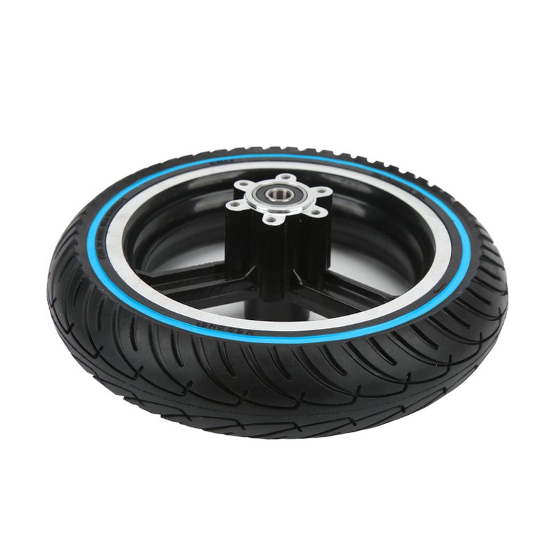 LYH L002 8.5 Inch Honeycomb Front Wheel Hub Electric Scooter Front Tire Replacement Parts for Kugoo M4 Scooter Blue - Image 2