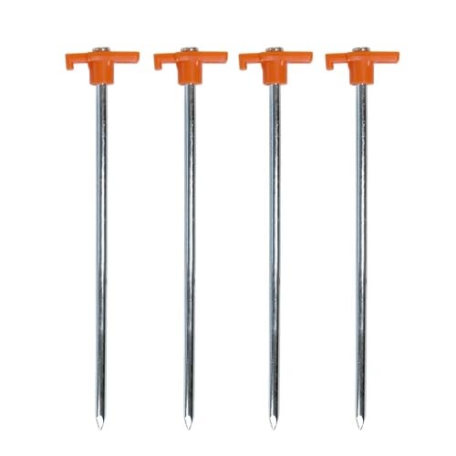 Coghlan's Coghlans Steel Nail Pegs for Camping HeavyDuty Tent Stakes for Outdoor Anchoring Durable Ground Anchors for Secure Setup 4Pack 10Inch - Image 1