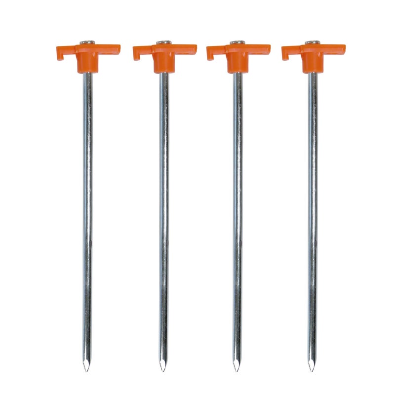 Coghlan's Coghlans Steel Nail Pegs for Camping HeavyDuty Tent Stakes for Outdoor Anchoring Durable Ground Anchors for Secure Setup 4Pack 10Inch - Image 2