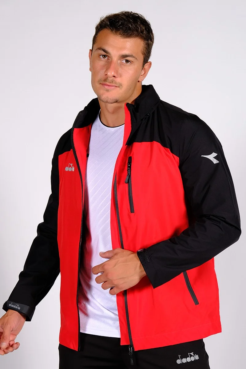 ديادورا Elite - Red-Black Sports Raincoat - Elitedd