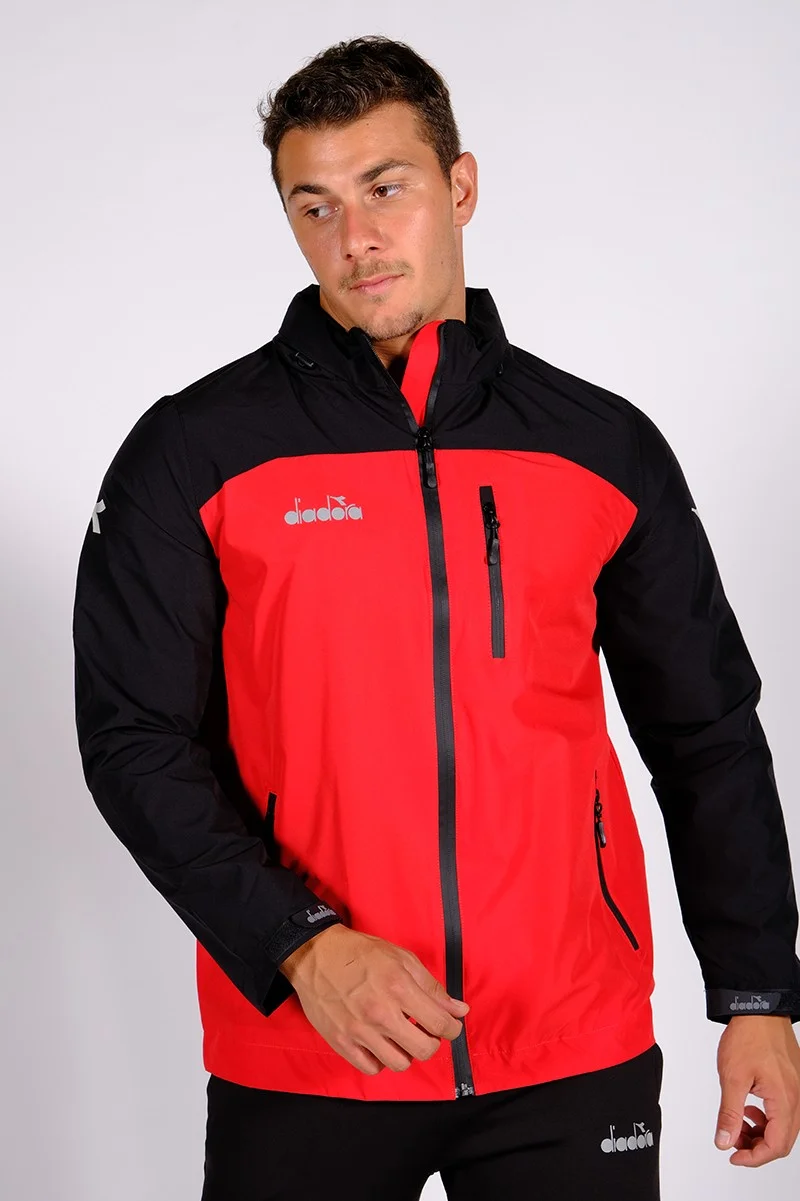 ديادورا Elite - Red-Black Sports Raincoat - Elitedd