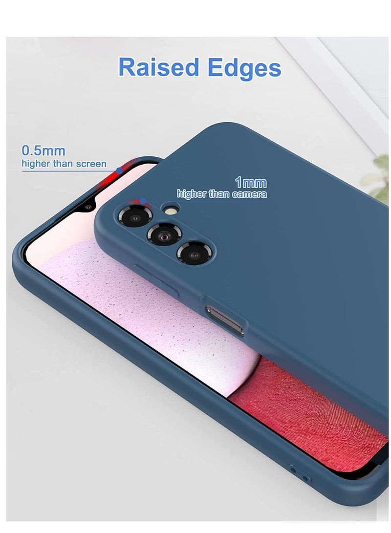 MIGOFAST Samsung Galaxy A17 5G Case Jelly Cover Soft Silicone Slim fit TPU Case Light weight Back Cover Matte Finish Shockproof Gelly Cover Anti fingerprint Case Designed For Samsung Galaxy A17 5G  Blue - Image 5