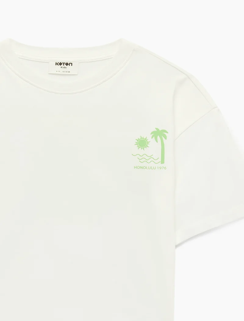 Koton  Cotton T-Shirt for Women | Best Price UAE