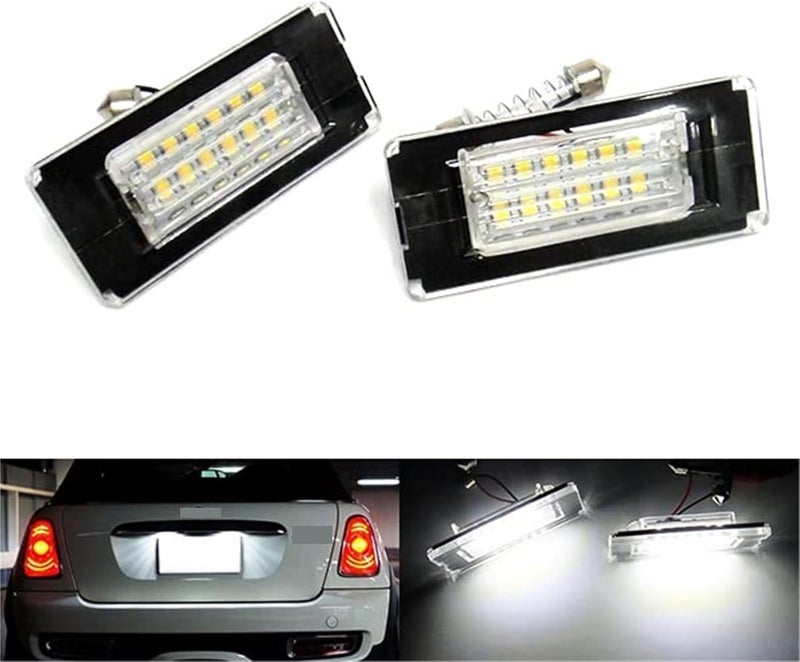 Wivplex 2x LED License Plate Light for Cooper Models - Image 2