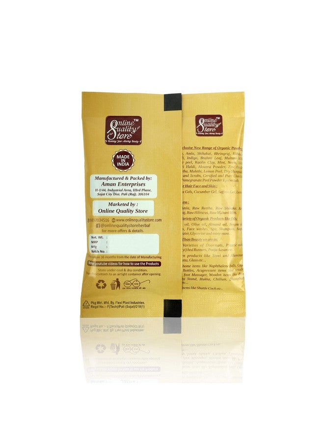 Online Quality Store Manjistha Powder | Rubia Cordifolia for Hair & Skin Care (50g, Pack of 1,Pure & Natural, Face &body) - Image 4