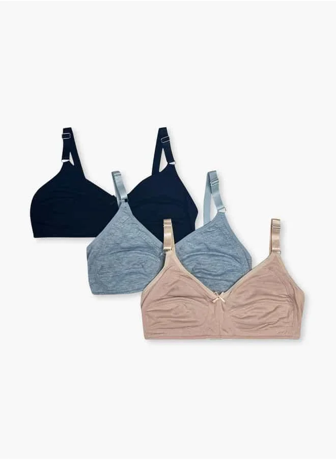 Aadaraya 3Pk Moulded Sari Bra For Female