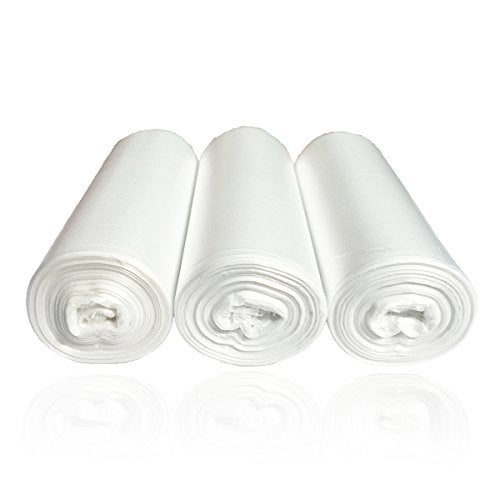 2 Gallon Small Trash Bags Clear 150 Counts 3 Rolls
