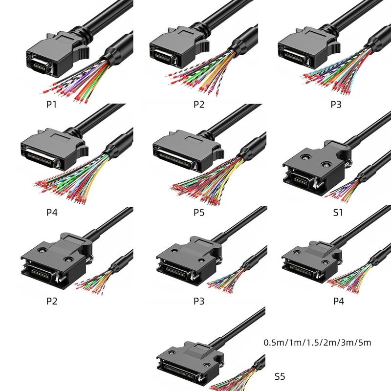 SCSI Data Cable Single Head with Terminals for Tape Libraries and Disk Arrays CN50P CN36P CN26P - Image 4