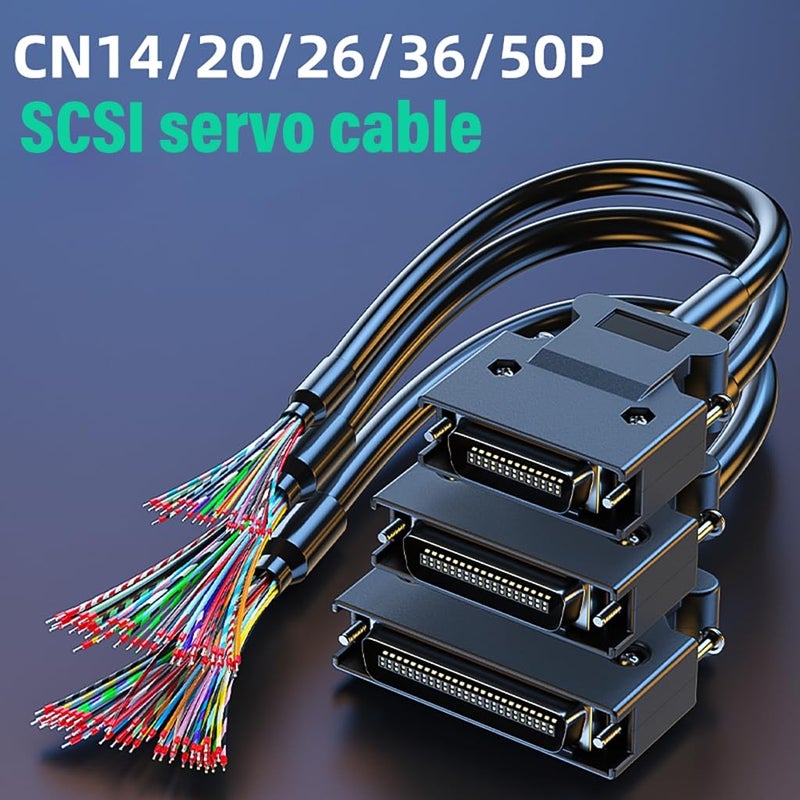 SCSI Data Cable Single Head with Terminals for Tape Libraries and Disk Arrays CN50P CN36P CN26P - Image 5