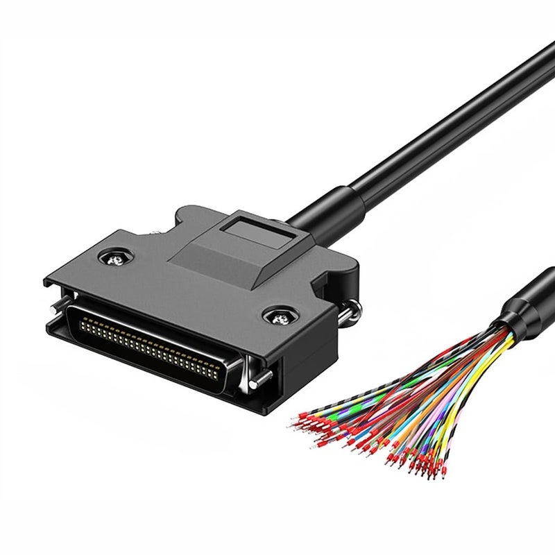 SCSI Data Cable Single Head with Terminals for Tape Libraries and Disk Arrays CN50P CN36P CN26P - Image 2