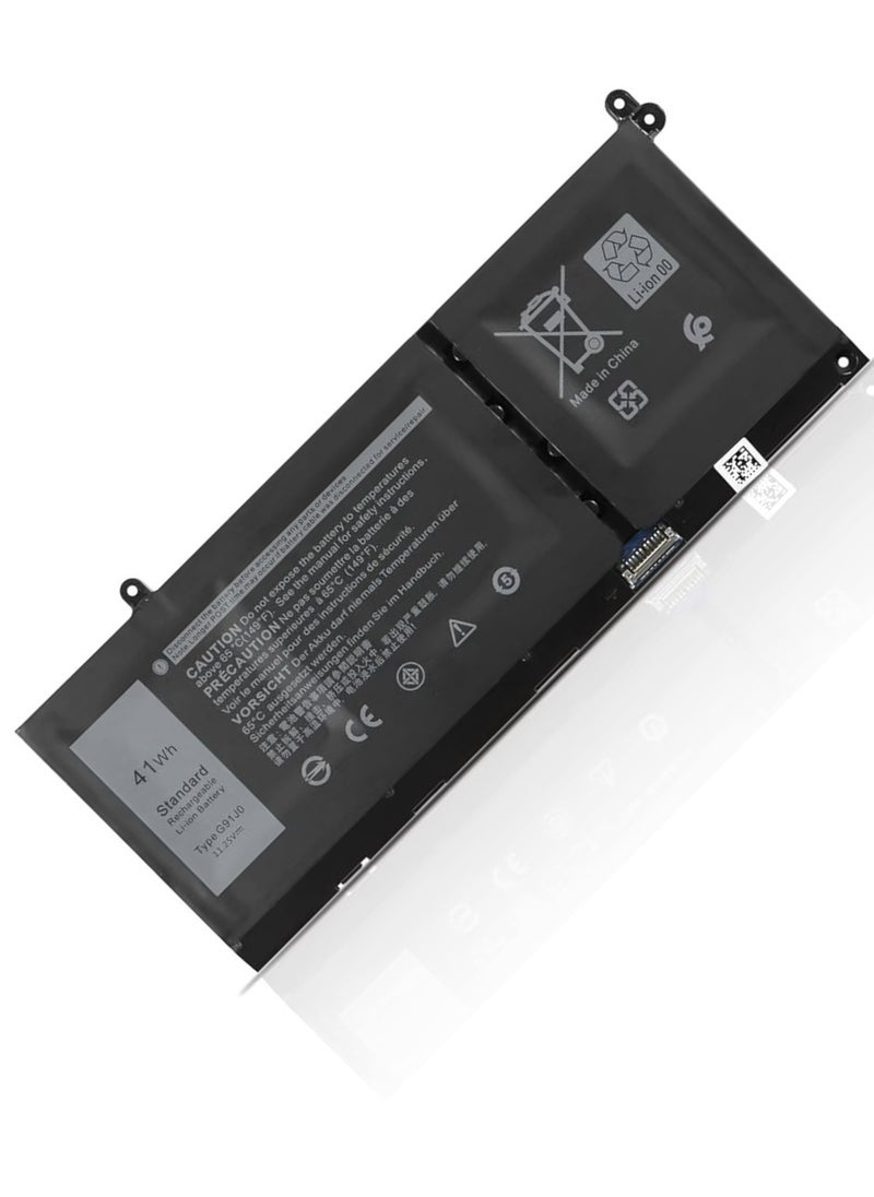 Generic - G91J0 Laptop Battery Compatible for Dell Latitude 3320 3420 3520 Vostro 3510 3511 3515 5310 5410 5415 5510 5515 Inspiron 5418 5518 7415 2-in-1 0MGCM5 0FH3K2 V6W33 11.25V 3467mAh 3-Cell - Image 1