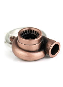 Y&D Creative Sleeve Spinning Turbo Turbine Turbocharger Keychain Key Chain Ring Keyring Keyfob  - Image 2