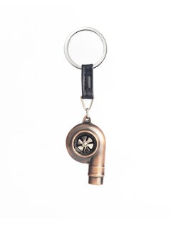 Y&D Creative Sleeve Spinning Turbo Turbine Turbocharger Keychain Key Chain Ring Keyring Keyfob  - Image 1
