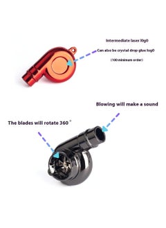 Y&D Creative Sleeve Spinning Turbo Turbine Turbocharger Keychain Key Chain Ring Keyring Keyfob  - Image 4