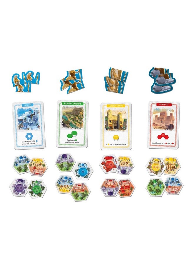 Gigamic Akropolis: Athena | Expansion for Mensa Select Strategy Game for Teens and Adult | Ages 8+ | 2 to 4 Players | 25 Minutes  - Image 3