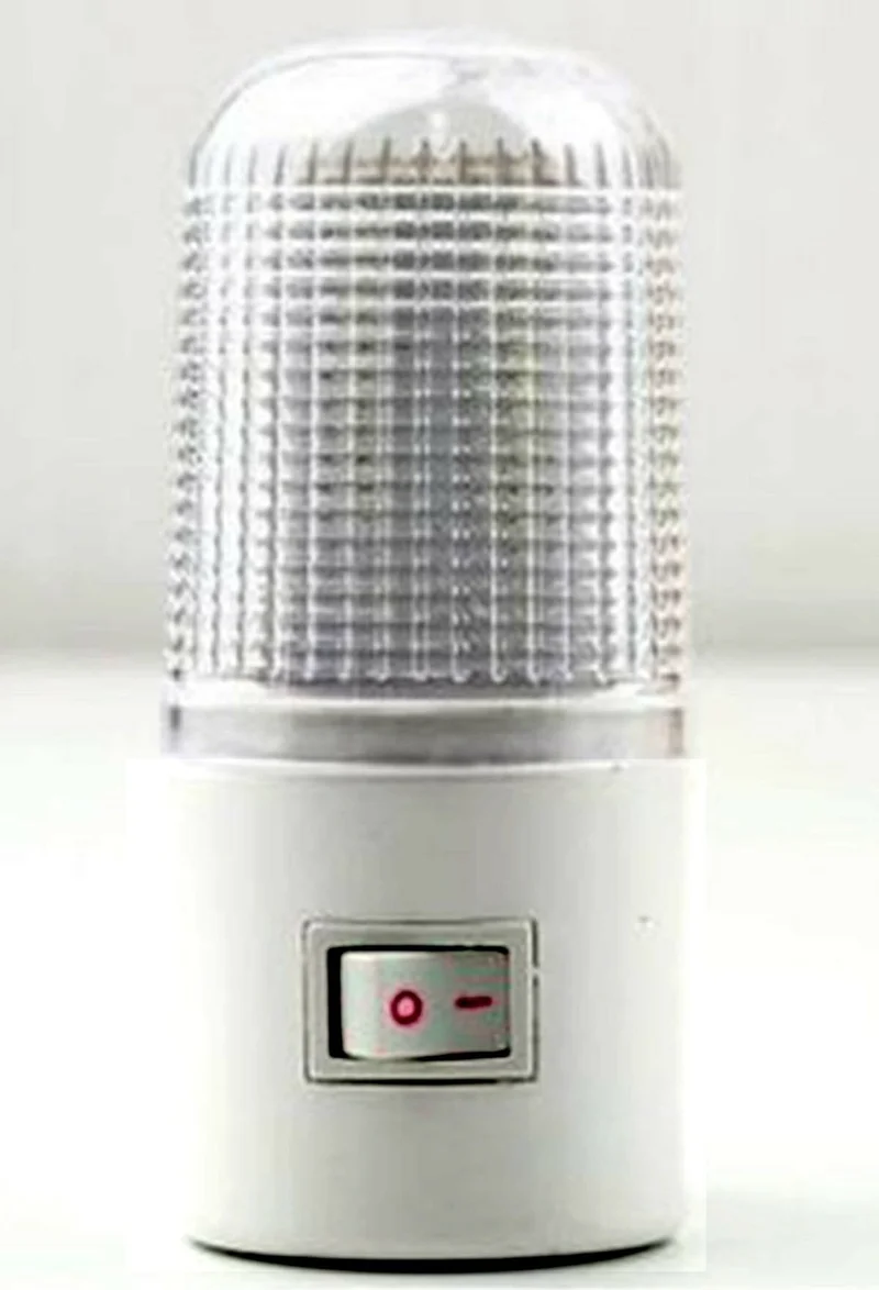 موبي Nl8 Transparent Cylinder Shaped Night Light Decorative Kids Room Lighting